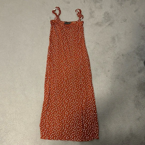david's bridal beach dresses Nova Dress in Burnt Orange | OMNES | Dresses | Sustainable & Affordable  Clothing